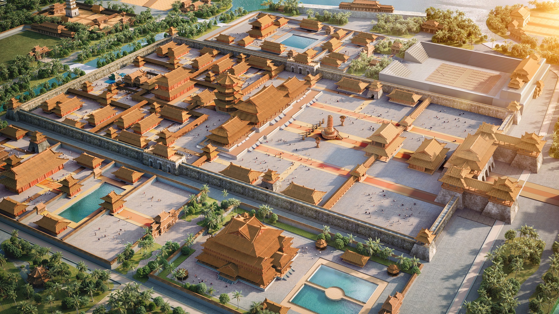 Quần thể du lịch tái hiện Hoàng thành Thăng Long